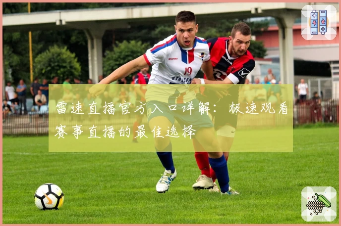 雷速直播官方入口详解:极速观看赛事直播的最佳选择